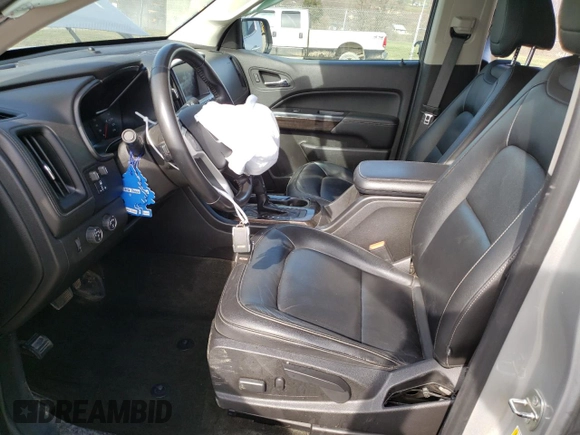2017 GMC Canyon 4WD SLT with VIN 1GTP6DE13H1176973, listed as a Copart auction lot 46206954 with 99,050 mi miles and Salvage Title. Bid and sale history available at carsss.com. Image 7.