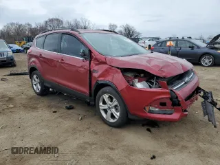 2016 Ford Escape SE with VIN 1FMCU9GX8GUB50543, listed as a Copart auction lot 47682215 with 50,763 mi miles and Salvage Title. Bid and sale history available at carsss.com. Image 4.