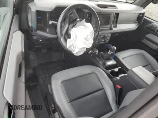 2022 Ford Bronco with VIN 1FMDE5AH3NLB08313, listed as a Copart auction lot 81641324 with 25,636 mi miles and Salvage title. Bid and sale history available at DreamBid. Image 8.
