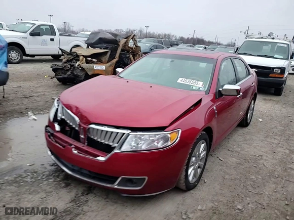 2010 Lincoln MKZ with VIN 3LNHL2JC8AR750631, listed as a Copart auction lot 44636555 with 80,223 mi miles and Salvage Title. Bid and sale history available at carsss.com. Image 11.