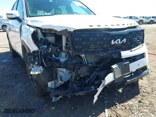 2022 Kia Telluride SX with VIN 5XYP5DHC0NG275634, listed as a IAAI auction lot 41634088 with 29,555 mi miles. Bid and sale history available at carsss.com. Image 6.