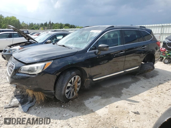 2017 Subaru Outback Touring z VIN 4S4BSATC5H3325442, wystawiony jako Copart lot #59724154 z przebiegiem 144 617 mil mil oraz Szkoda całkowita • Salvage title. Historia ofert i sprzedaży dostępna na DreamBid. Obrazek 1.