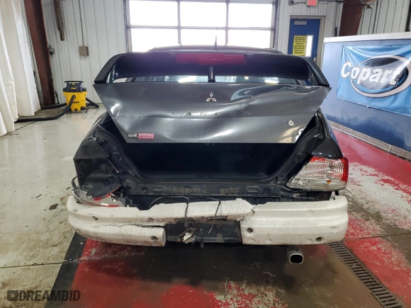 2003 Mitsubishi Lancer OZ-Rally with VIN JA3AJ86E73U055107, listed as a Copart auction lot 47532845 with 186,173 mi miles and Salvage Title. Bid and sale history available at carsss.com. Image 6.