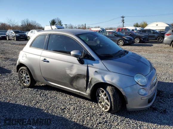 2015 FIAT 500 Pop with VIN 3C3CFFAR5FT549883, listed as a Copart auction lot 42905715 with 109,012 mi miles and Salvage title. Bid and sale history available at DreamBid. Image 4.