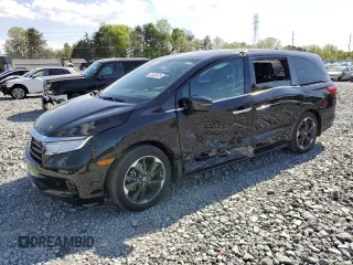 2023 Honda Odyssey Elite z VIN 5FNRL6H99PB035751, wystawiony jako Copart lot #53430425 z przebiegiem 37 227 mil mil oraz Szkoda całkowita • Salvage title. Historia ofert i sprzedaży dostępna na DreamBid. Obrazek 1.