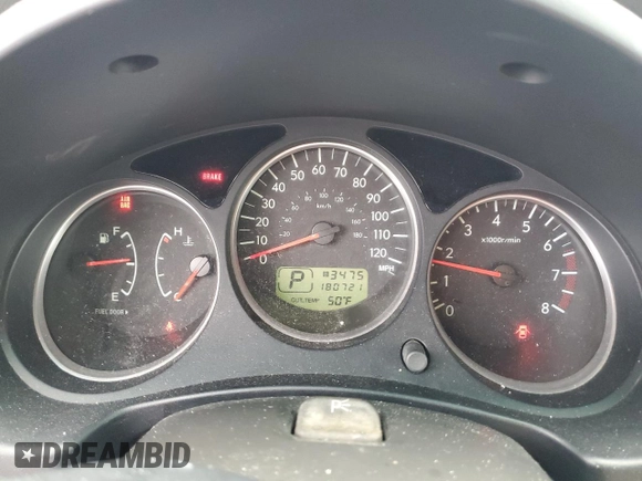 2007 Subaru Forester X with VIN JF1SG63697H721636, listed as a Copart auction lot 80301794 with 180,721 mi miles and Salvage Title. Bid and sale history available at carsss.com. Image 9.