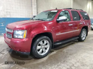 2010 Chevrolet Tahoe LTZ with VIN 1GNUKCE03AR154664, listed as a Copart auction lot 49814675 with 182,299 mi miles and Clean title. Bid and sale history available at DreamBid. Image 1.