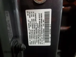 2020 Honda CR-V EX with VIN 7FARW2H52LE020925, listed as a Copart auction lot 50383055 with 45,290 mi miles and Salvage Title. Bid and sale history available at carsss.com. Image 13.