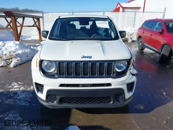 2021 Jeep Renegade Jeepster with VIN ZACNJDAB0MPN28743, listed as a IAAI auction lot 41354556 with 35,738 mi miles and . Bid and sale history available at DreamBid. Image 12.