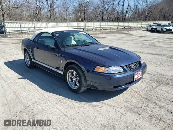 2002 Ford Mustang Deluxe with VIN 1FAFP44482F117034, listed as a Copart auction lot 50332965 with 95,923 mi miles and Salvage title. Bid and sale history available at DreamBid. Image 10.