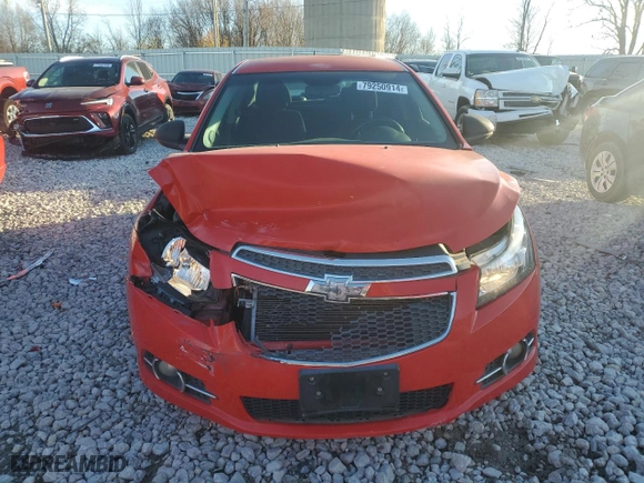 2014 Chevrolet Cruze 1LT with VIN 1G1PD5SB2E7265251, listed as a Copart auction lot 79250914 with 148,173 mi miles and Clean Title. Bid and sale history available at carsss.com. Image 5.