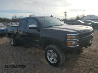 2015 Chevrolet Silverado 1500 LTZ with VIN 1GCVKSEC6FZ206913, listed as a Copart auction lot 46155205 with 131,668 mi miles and Salvage Title. Bid and sale history available at carsss.com. Image 4.