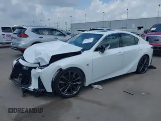 2023 Lexus IS 350 F Sport with VIN JTHGZ1B26P5071871, listed as a IAAI auction lot 42103497 with 16,456 mi miles and . Bid and sale history available at DreamBid. Image 18.
