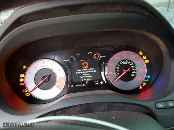 2021 Acura RDX w/A-Spec Package with VIN 5J8TC1H6XML009250, listed as a Copart auction lot 86872864 with 47,532 mi miles and Salvage Title. Bid and sale history available at carsss.com. Image 9.