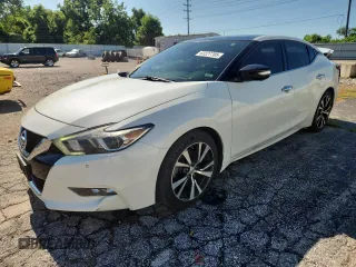 2018 Nissan Maxima Platinum z VIN 1N4AA6AP1JC402566, wystawiony jako Copart lot #63227705 z przebiegiem 172 380 mil mil oraz Szkoda całkowita • Salvage title. Historia ofert i sprzedaży dostępna na DreamBid. Obrazek 1.
