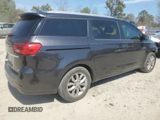 2019 Kia Sedona EX with VIN KNDMB5C1XK6510837, listed as a Copart auction lot 50980205 with 107,762 mi miles and Salvage Title. Bid and sale history available at carsss.com. Image 3.