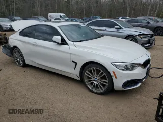 2017 BMW 4 Series 430i xDrive with VIN WBA4R9C52HK878447, listed as a Copart auction lot 52761665 with Not Provided miles and Salvage Title. Bid and sale history available at DreamBid. Image 4.