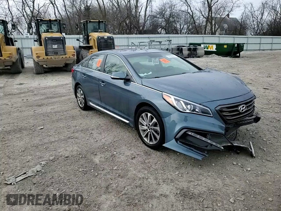 2016 Hyundai Sonata Sport with VIN 5NPE34AF1GH334705, listed as a Copart auction lot 52630395 with 141,267 mi miles and Non Repairable. Bid and sale history available at DreamBid. Image 13.