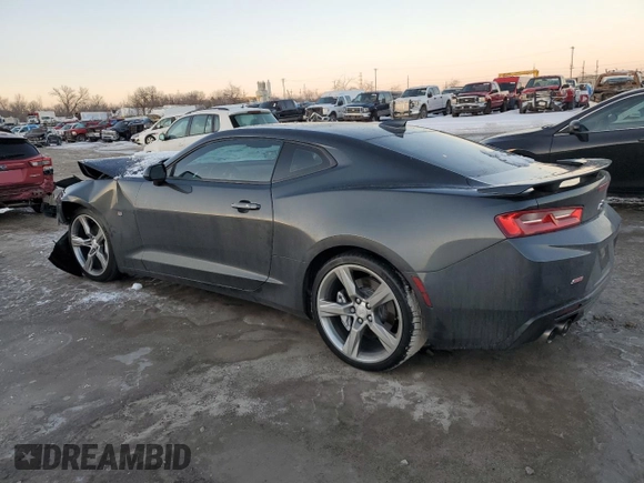 2018 Chevrolet Camaro 2SS with VIN 1G1FH1R72J0176566, listed as a Copart auction lot 87907715 with Not provided miles and Salvage title. Bid and sale history available at DreamBid. Image 2.