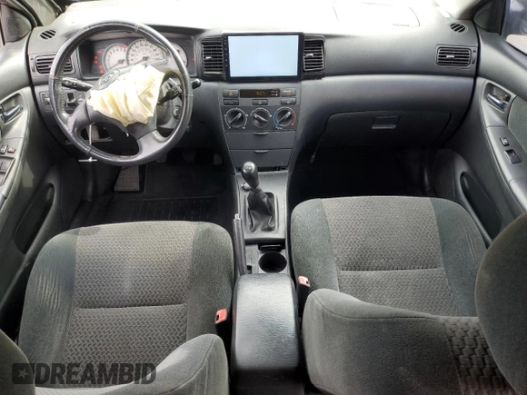 2007 Toyota Corolla CE with VIN 1NXBR32E67Z831073, listed as a Copart auction lot 54115235 with 253,281 mi miles and Salvage Title. Bid and sale history available at DreamBid. Image 8.