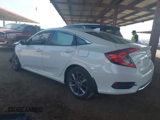 2020 Honda Civic EX-L with VIN 19XFC1F76LE204292, listed as a IAAI auction lot 41939998 with 39,765 mi miles and . Bid and sale history available at DreamBid. Image 3.