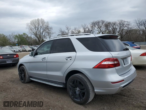 2015 Mercedes-Benz M 400 with VIN 4JGDA5GB9FA541274, listed as a Copart auction lot 53727975 with 118,921 mi miles and Clean Title. Bid and sale history available at DreamBid. Image 2.