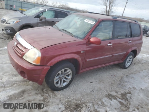 2004 Suzuki XL7 LX z VIN JS3TX92V744103907, wystawiony jako Copart lot #42055785 z przebiegiem 194 672 mil mil oraz Szkoda całkowita • Salvage title. Historia ofert i sprzedaży dostępna na DreamBid. Obrazek 1.