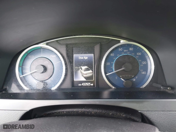 2015 Toyota Camry Hybrid LE with VIN 4T1BD1FK7FU163723, listed as a IAAI auction lot 41886718 with 432,925 mi miles. Bid and sale history available at carsss.com. Image 7.