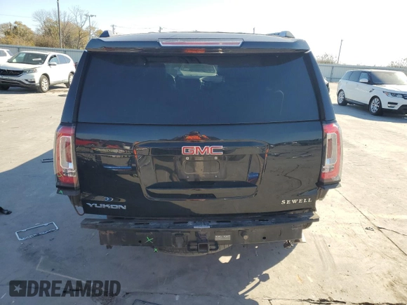 2018 GMC Yukon SLT with VIN 1GKS1BKC2JR296312, listed as a Copart auction lot 82218314 with 92,720 mi miles and Salvage Title. Bid and sale history available at carsss.com. Image 6.