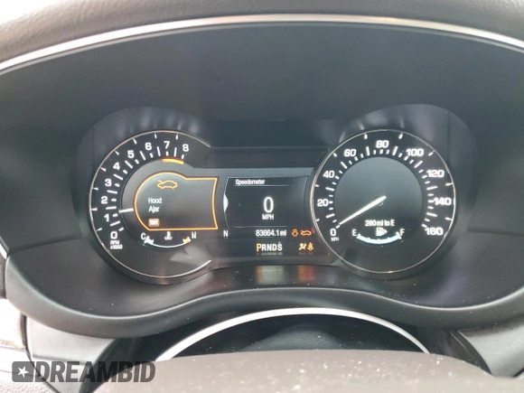2019 Lincoln MKC Reserve with VIN 5LMCJ3D93KUL29381, listed as a Copart auction lot 44835375 with 83,664 mi miles and Salvage Title. Bid and sale history available at DreamBid. Image 9.