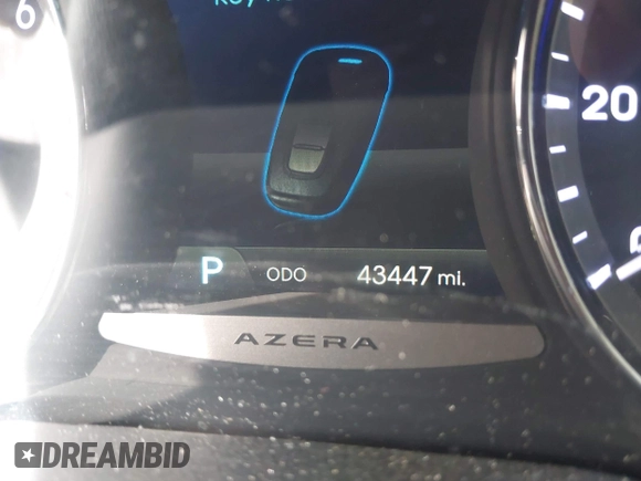 2014 Hyundai Azera Limited with VIN KMHFH4JG2EA373768, listed as a IAAI auction lot 41711780 with 43,447 mi miles and . Bid and sale history available at carsss.com. Image 7.