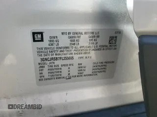 2015 Chevrolet Trax LT with VIN 3GNCJRSB7FL255695, listed as a Copart auction lot 46846605 with 144,939 mi miles and Salvage Title. Bid and sale history available at carsss.com. Image 14.