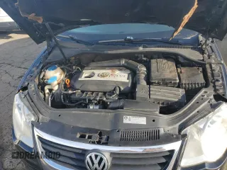 2009 Volkswagen Eos Komfort with VIN WVWBA71F19V021652, listed as a Copart auction lot 88701675 with 171,298 mi miles and Salvage Title. Bid and sale history available at DreamBid. Image 11.