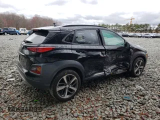 2021 Hyundai Kona Ultimate with VIN KM8K5CA53MU609454, listed as a Copart auction lot 45005193 with 14,695 mi miles. Bid and sale history available at carsss.com. Image 3.