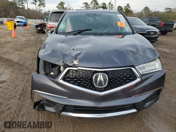 2020 Acura MDX w/Technology Pkg with VIN 5J8YD3H56LL001523, listed as a Copart auction lot 42975805 with 0 mi miles and Salvage Title. Bid and sale history available at carsss.com. Image 5.