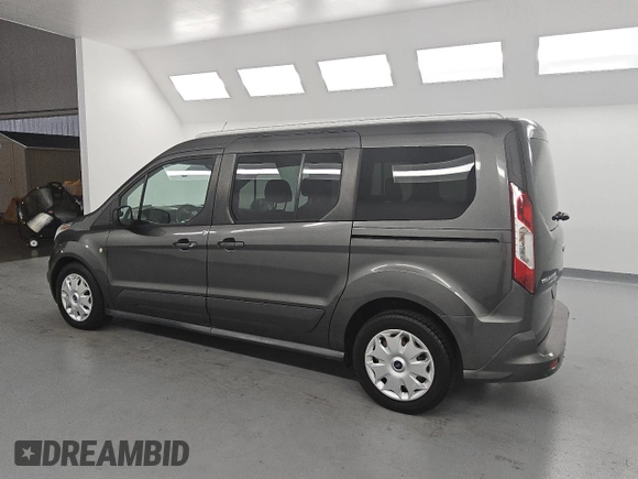 2017 Ford Transit Connect XLT z VIN NM0GE9F73H1325558, wystawiony jako Copart lot #58307745 z przebiegiem 98 670 mil mil oraz Czysty tytuł • Clean title. Historia ofert i sprzedaży dostępna na DreamBid. Obrazek 2.