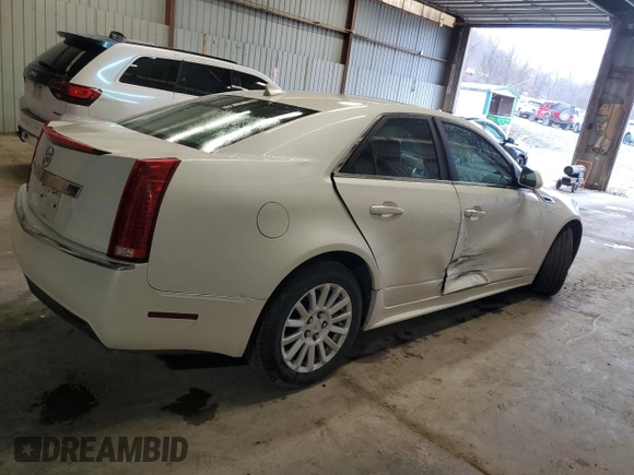2013 Cadillac CTS Luxury with VIN 1G6DG5E5XD0111565, listed as a Copart auction lot 49909955 with 55,431 mi miles and Salvage Title. Bid and sale history available at carsss.com. Image 3.