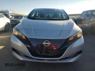 2025 Nissan LEAF S with VIN 1N4AZ1BV0SC560195, listed as a Copart auction lot 73803714 with 1,728 mi miles and Salvage Title. Bid and sale history available at carsss.com. Image 5.