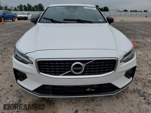 2020 Volvo S60 R-Design with VIN 7JR102FM8LG067596, listed as a Copart auction lot 51402483 with 49,417 mi miles. Bid and sale history available at carsss.com. Image 5.