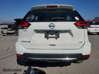2017 Nissan Rogue SL with VIN 5N1AT2MVXHC823635, listed as a Copart auction lot 44452375 with 82,912 mi miles and Salvage Title. Bid and sale history available at carsss.com. Image 6.