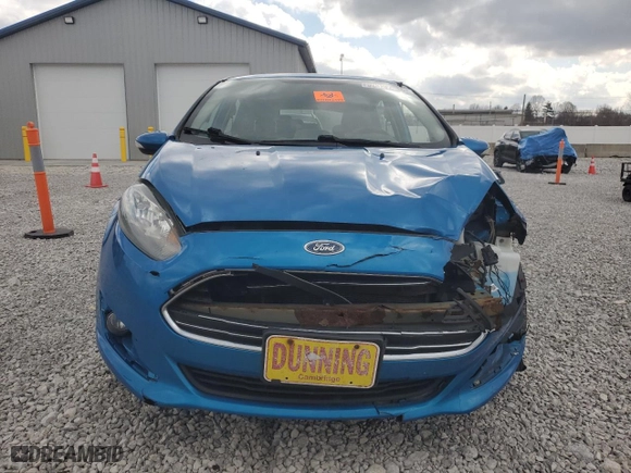 2016 Ford Fiesta SE with VIN 3FADP4EJ8GM158413, listed as a Copart auction lot 50327445 with NaN miles and Salvage Title. Bid and sale history available at carsss.com. Image 5.