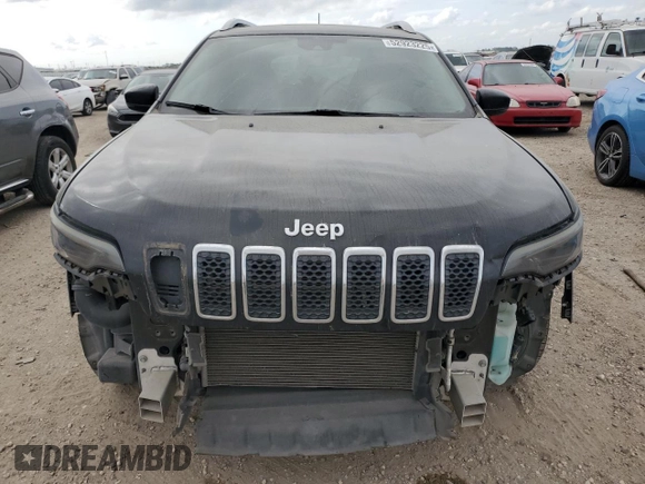 2019 Jeep Cherokee Limited with VIN 1C4PJLDN8KD128291, listed as a Copart auction lot 52923225 with 109,560 mi miles and Salvage Title. Bid and sale history available at DreamBid. Image 5.