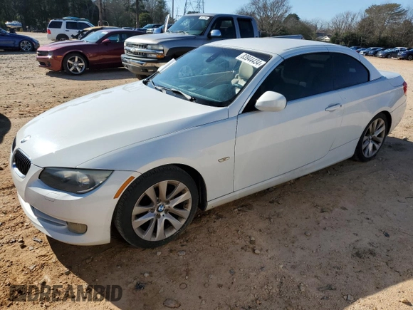 2011 BMW 3 Series 328i with VIN WBADW3C58BE539736, listed as a Copart auction lot 83944434 with 122,844 mi miles and Salvage Title. Bid and sale history available at carsss.com. Image 1.
