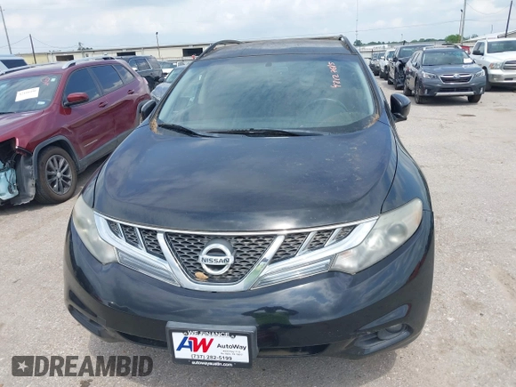 2013 Nissan Murano SV with VIN JN8AZ1MW8DW310046, listed as a IAAI auction lot 42127615 with 171,765 mi miles. Bid and sale history available at carsss.com. Image 6.