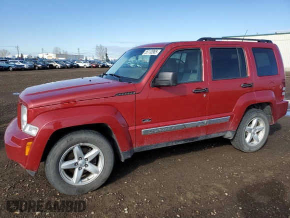 2009 Jeep Liberty Sport with VIN 1J8GN28K39W546893, listed as a Copart auction lot 55110965 with 222,716 mi miles and Clean Title. Bid and sale history available at carsss.com. Image 1.