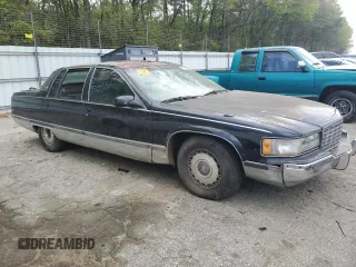 1996 Cadillac Fleetwood z VIN 1G6DW52P7TR710605, wystawiony jako Copart lot #51814605 z przebiegiem 280 654 mil mil oraz Nie do naprawy • Non repairable. Historia ofert i sprzedaży dostępna na DreamBid. Obrazek 4.