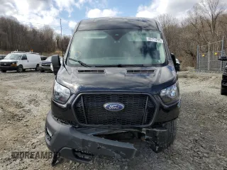 2021 Ford Transit Cargo with VIN 1FTBR1C82MKA77940, listed as a Copart auction lot 49711275 with 34,989 mi miles and Salvage Title. Bid and sale history available at DreamBid. Image 5.