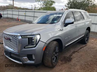 2023 GMC Yukon Denali with VIN 1GKS2DKL8PR325491, listed as a Copart auction lot 75844554 with 30,090 mi miles and Salvage Title. Bid and sale history available at carsss.com. Image 1.