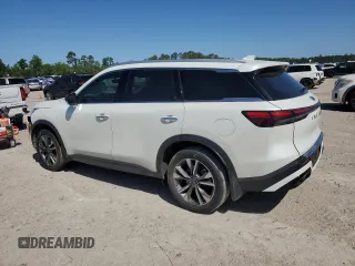 2023 Infiniti QX60 Luxe с VIN 5N1DL1FR5PC373348, выставлен на аукционе Copart как лот 52145535 с пробегом 32 357 миль миль и Чистый • Clean title. История ставок и продаж доступна на DreamBid. Изображение 2.