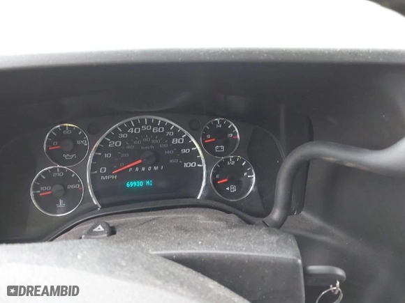 2021 Chevrolet Express Cargo Van with VIN 1GCWGAFP5M1223697, listed as a IAAI auction lot 41696556 with 69,930 mi miles. Bid and sale history available at carsss.com. Image 7.